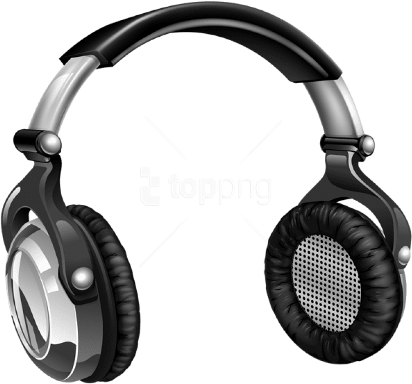 Free Png Download Music Headset Transparent Png Images - Headphone Vector (850x791), Png Download