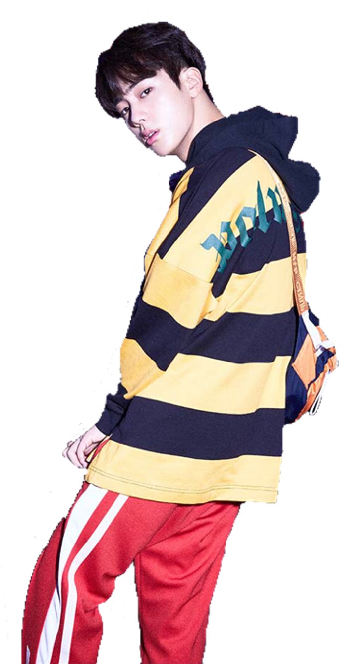 Jin Sticker Yw 🐵 - Bts (1024x1523), Png Download