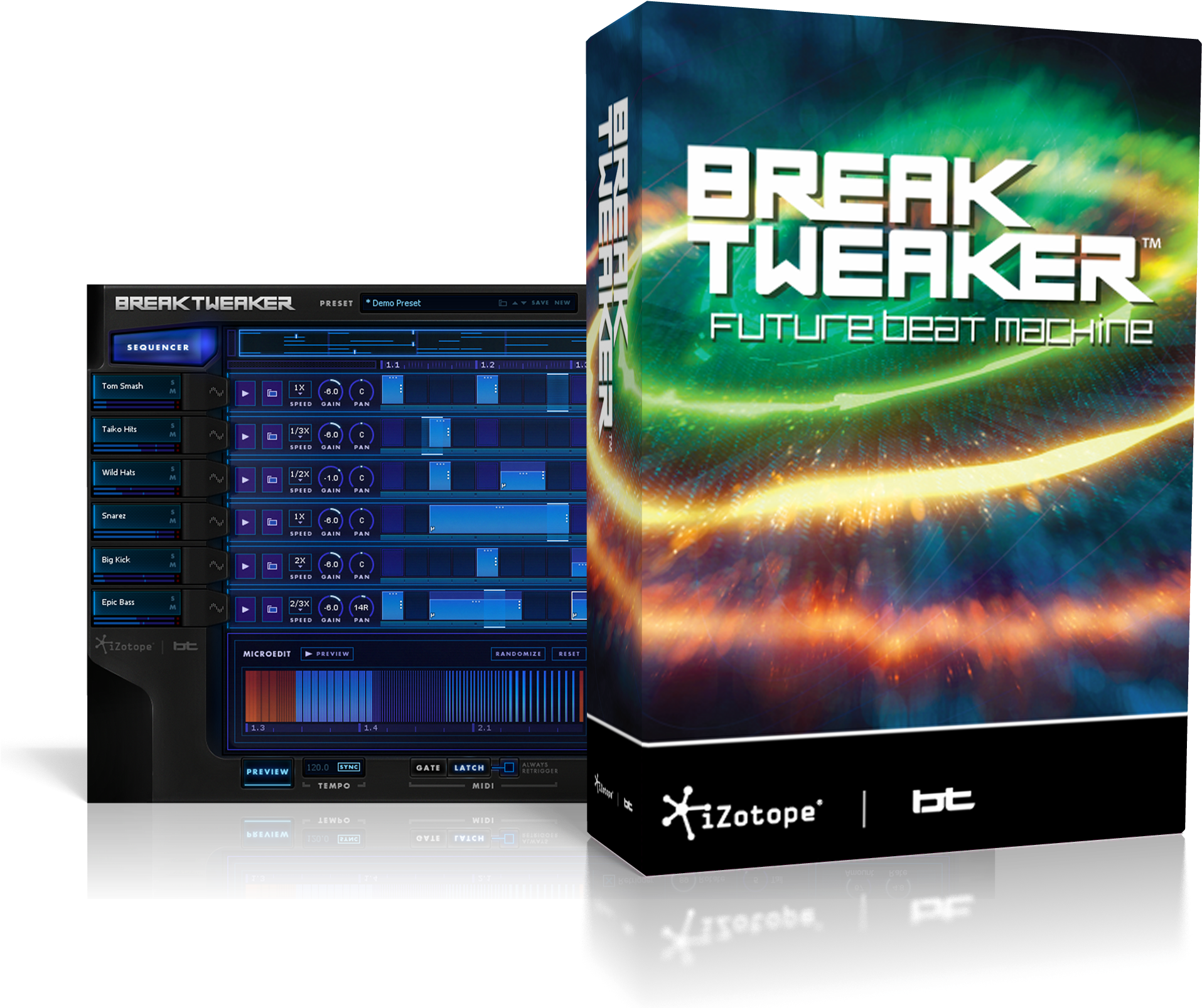Home / Uncategorized - Izotope Breaktweaker Expanded Future Beat Making Software (2000x2000), Png Download