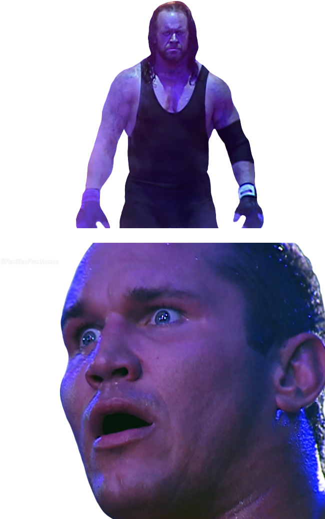 Undertaker Randy Orton Meme (729x1104), Png Download