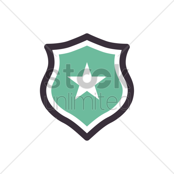 Police Line Flag Clipart Police Badge - Emblem (600x600), Png Download