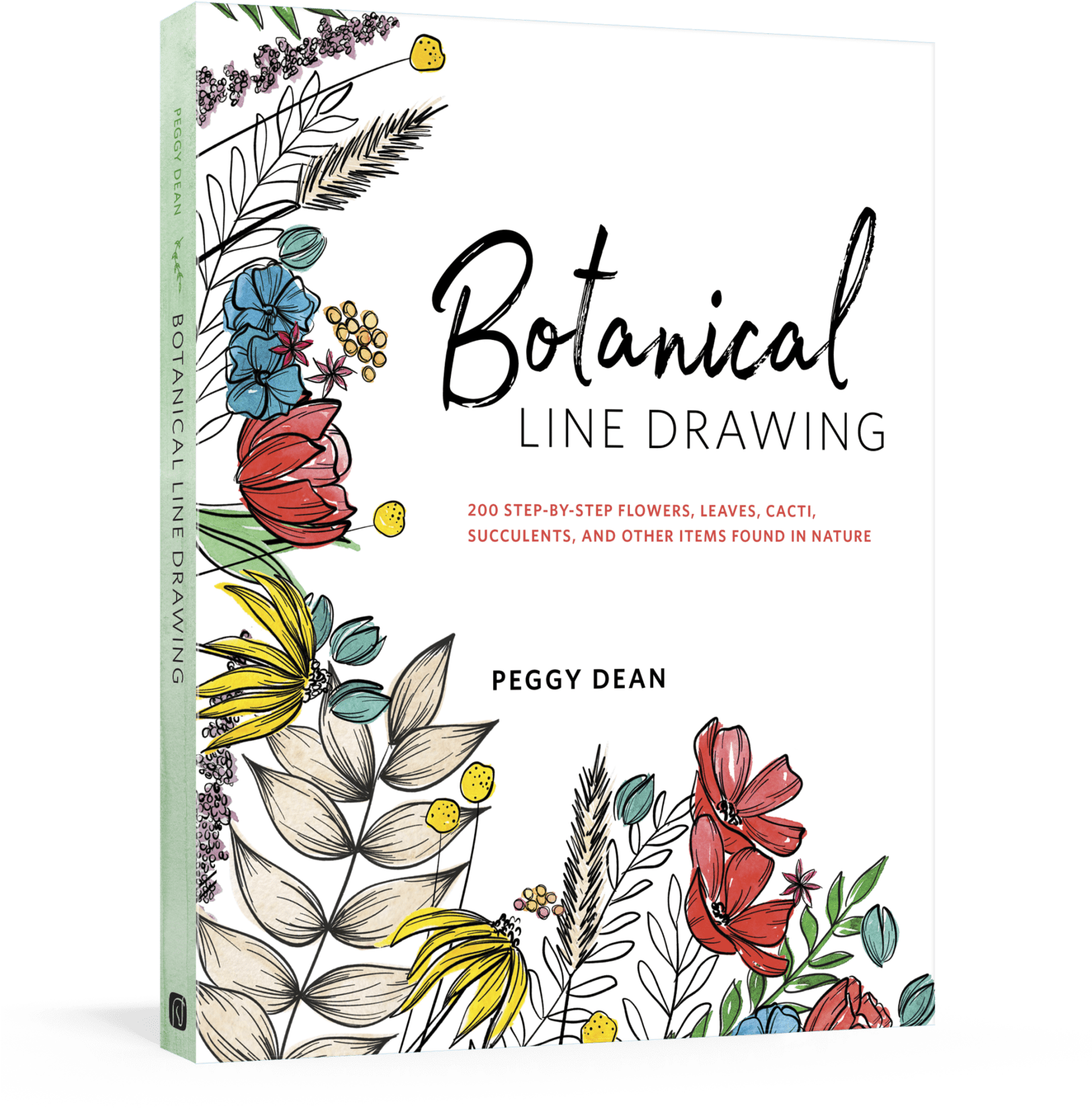 Buy On Amazon - Botanical Line Drawing Peggy Dean (1699x2048), Png Download