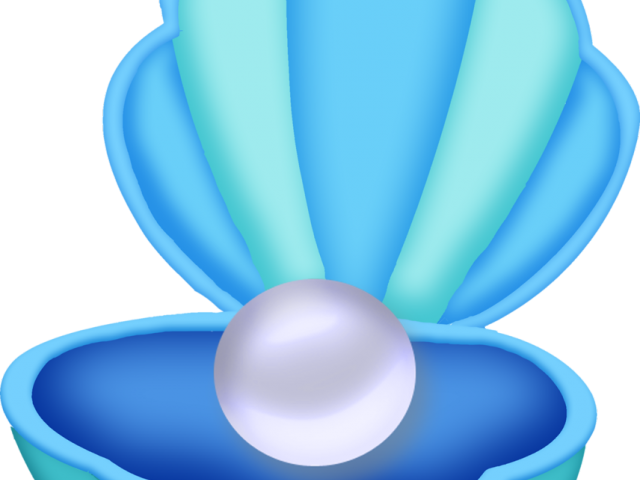 Mermaid Clipart Pearl (640x480), Png Download