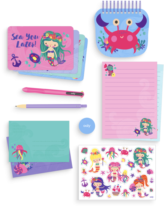 On The Go Stationery Kit - Paper (800x800), Png Download