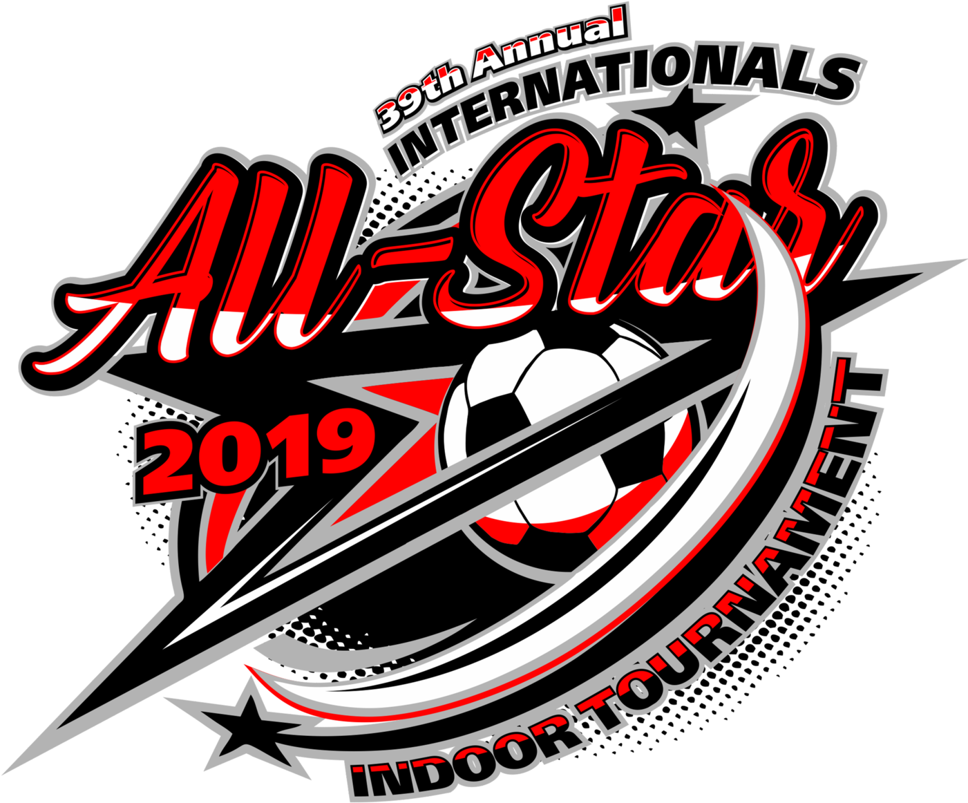2019 Internationals All-star Indoor Tournament - Graphic Design (1400x1234), Png Download