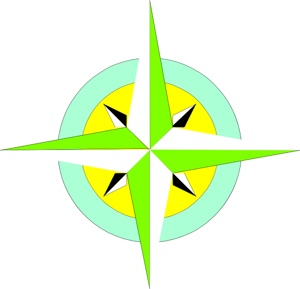 How To Set Use Compass Logo Svg Vector (600x577), Png Download