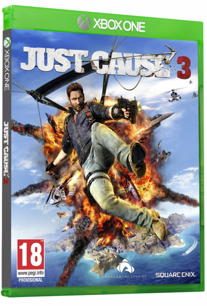 Just Cause 3 - Ps4 Dvd (600x600), Png Download