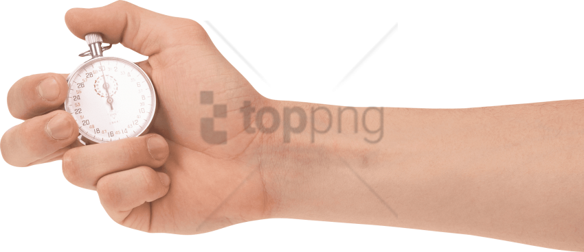 Free Png Download Hand Stopwatch Png Images Background - Stopwatch Hand (850x368), Png Download