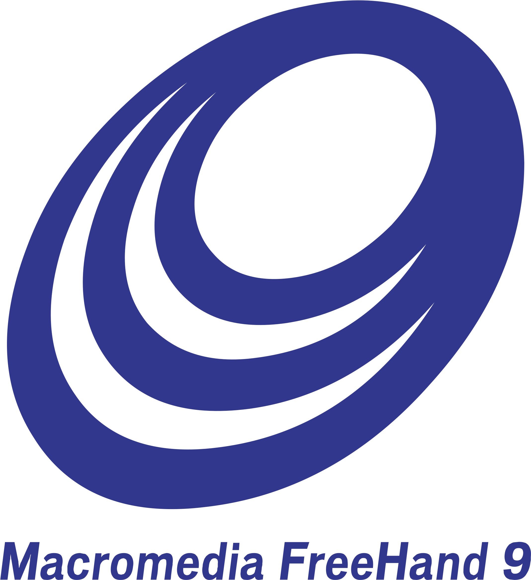 Macromedia Freehand 9 Logo Png Transparent - Gloucester Road Tube Station (2400x2400), Png Download