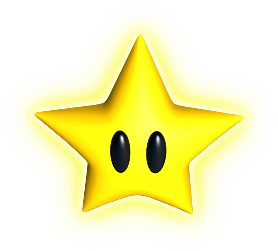 Mario Party Star Png (900x813), Png Download