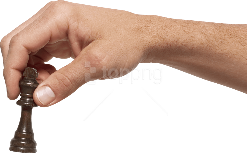 Free Png Download Hands Png Images Background Png Images - Hand With Chess Piece (850x527), Png Download