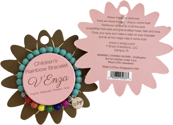 Children's Rainbow Bracelet - Modelos De Gestion Comerciales (600x522), Png Download