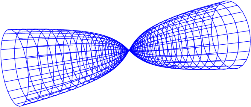 A Schematic Representation Of A Generic Big Bang Singularity - Big Bang Singularity (850x370), Png Download