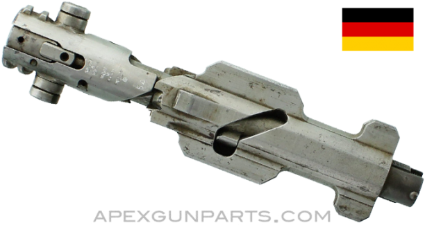 German Wwii Mg 34 Bolt Assembly, Waffen Marked, Early - Assault Rifle (650x700), Png Download