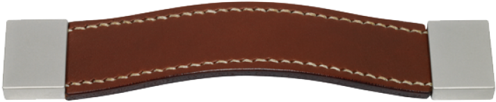 Turnstyle Designs Leather Square Strap Cabinet Handle - Strap (750x750), Png Download
