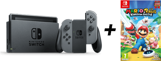 Nintendo Switch Mario Rabbids Bundle - Nintendo Switch Harvey Norman (552x700), Png Download