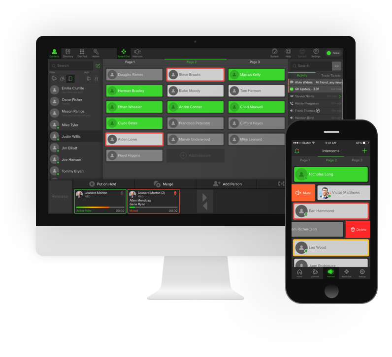 Greenkey, Creator Of An Award-winning Voice Workspace - Operating System (796x726), Png Download