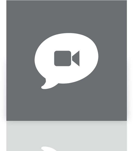 Mirror, Ichat, Mac, Alt Icon - Graphic Design (640x640), Png Download