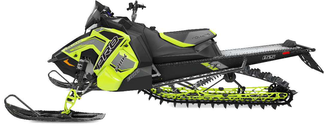 2019 - Polaris Pro Rmk 800 2019 (1600x708), Png Download