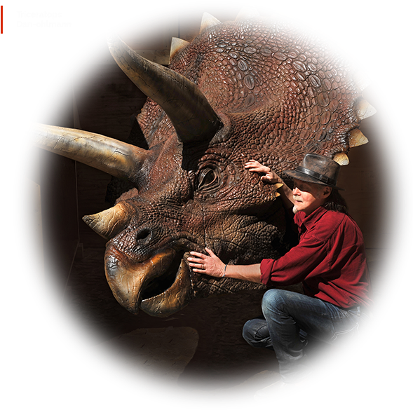 Musee Cinema Triceratops Dan Ohlmann - Visual Arts (600x600), Png Download