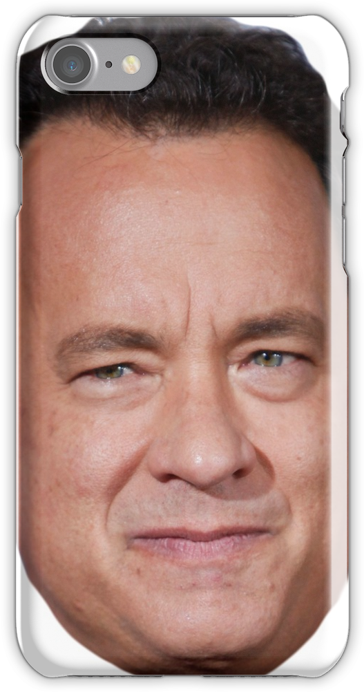 Tom Hanks Iphone 7 Snap Case - Tom Hanks (750x1000), Png Download