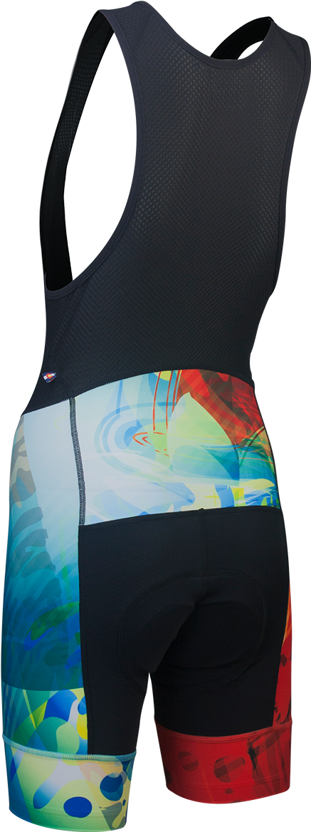 "fire & Ice" Bibs By Arlene Pedersen Women's - Trunks (1200x1200), Png Download