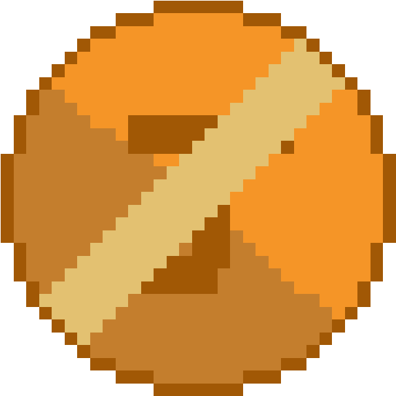 Random Image From User - Pixel Art Planet Png (592x592), Png Download