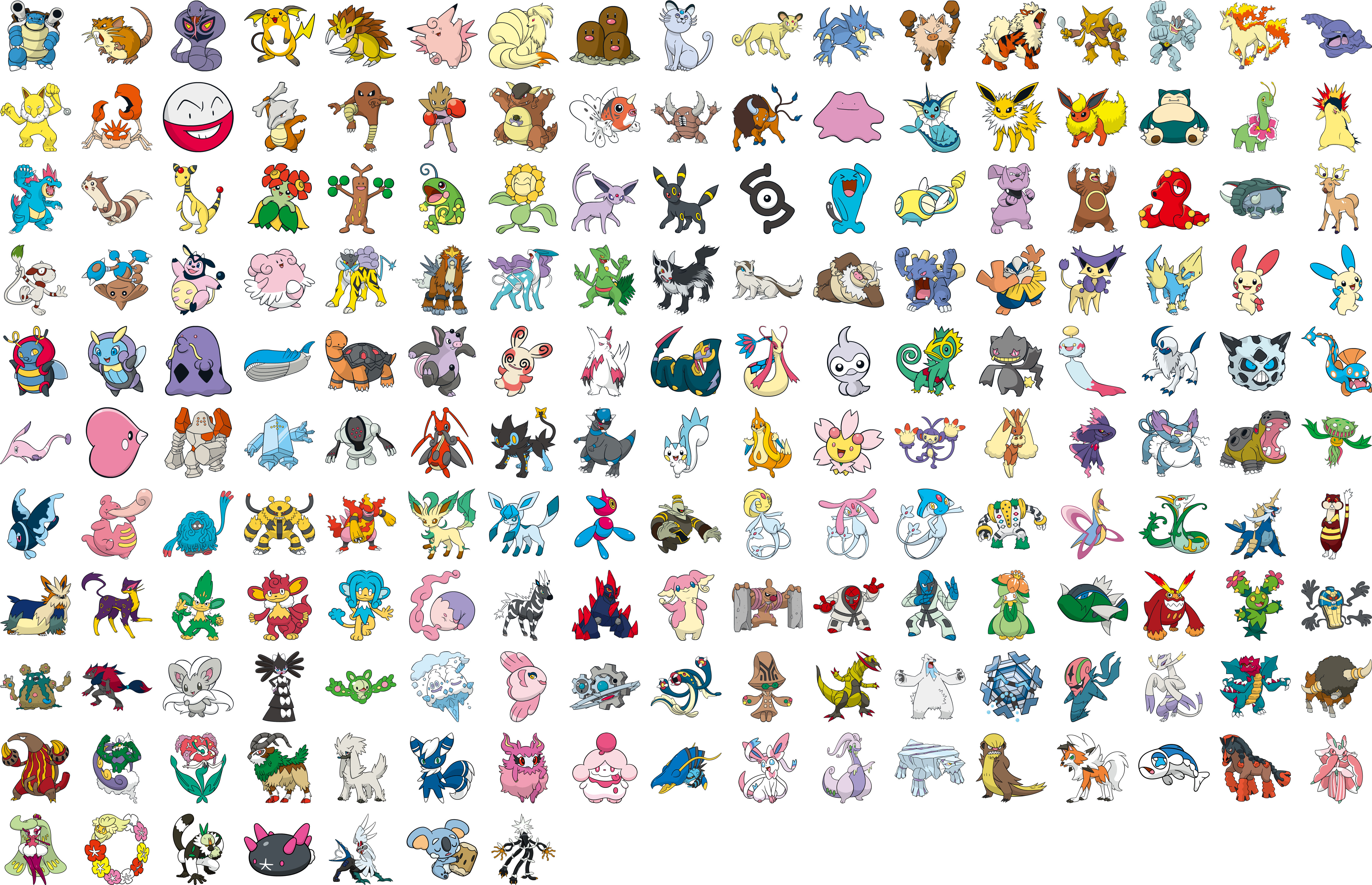 For Anyone Doing Simple Symphony Competition In Usum (5780x3740), Png Download