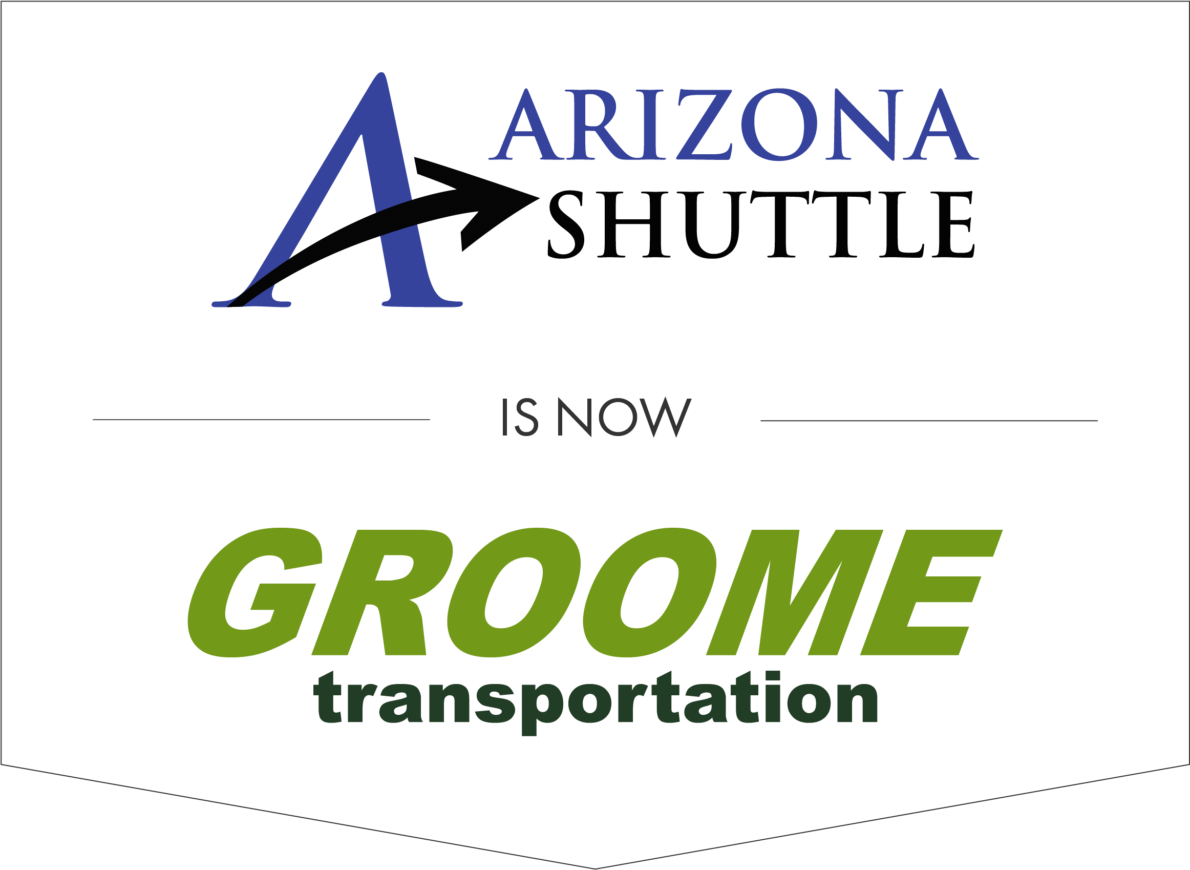 Offering The Same Great Service With A Fresh New Look, - Groome Transportation (2501x1876), Png Download