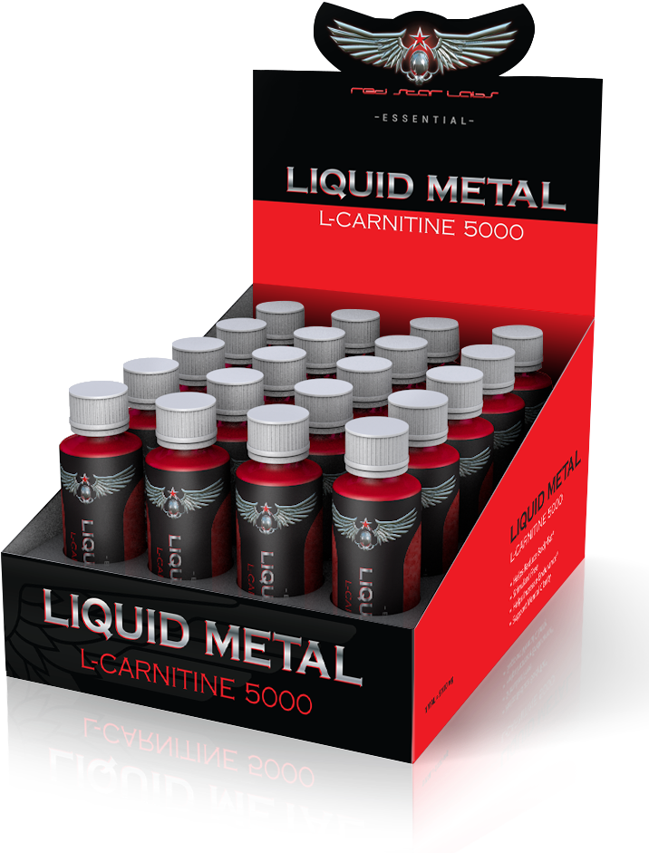 L Carnitine Liquid Metal 5000 (761x967), Png Download