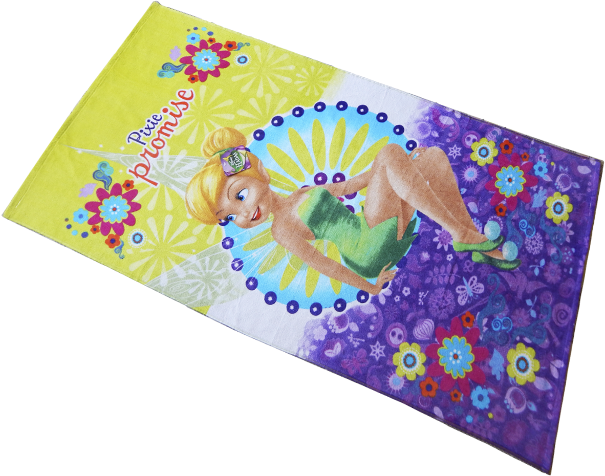 Toalla Medio Baño Disney Campanita - Craft (1200x950), Png Download