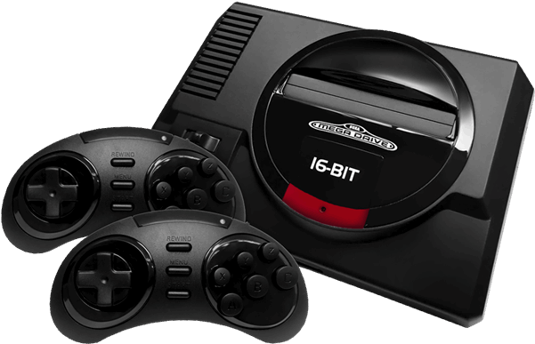 Sega Mega Drive Flashback Classic Hd Game Console - Mini Mega Drive Flashback (600x600), Png Download