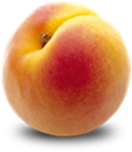 Melocoton - Peach Png (671x670), Png Download