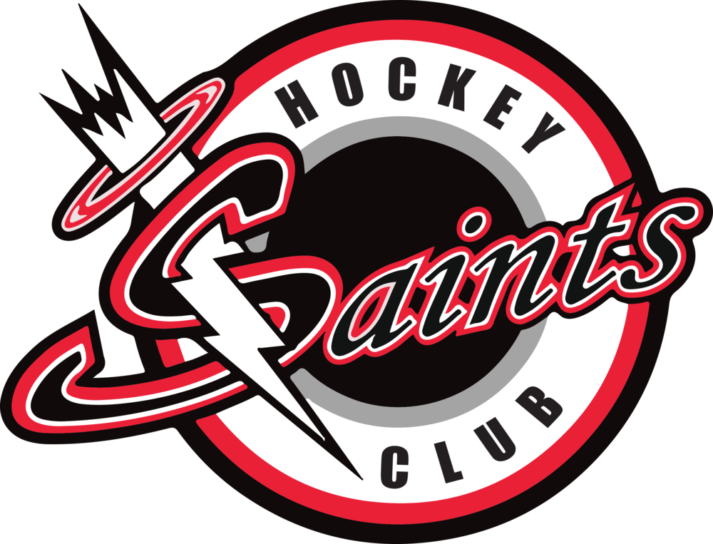 Saints - Depew Saints Hockey Logo (1000x763), Png Download