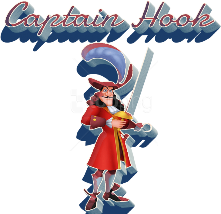 Free Png Download Captain Hook Png Pics Clipart Png - Cartoon (850x724), Png Download