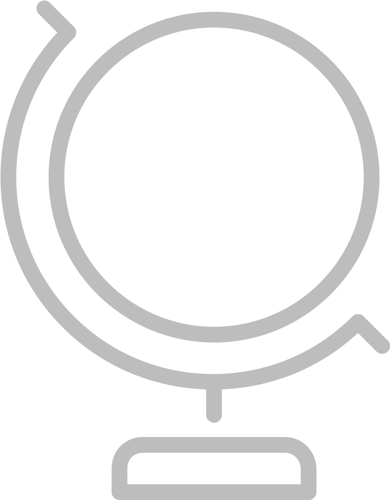 Line Style Icons Globe - Circle (800x1024), Png Download