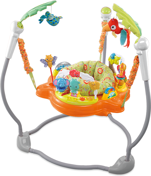 Happyjunglejumper1 - Ghế Nhún Cho Bé (552x572), Png Download