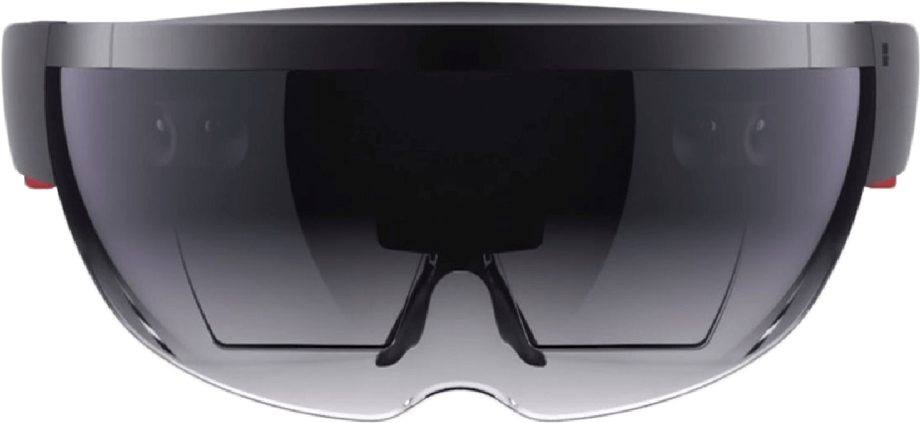 Jh Hololens@2x - Microsoft Hololens แว่นตา อัจฉริยะ แสดง (1289x592), Png Download