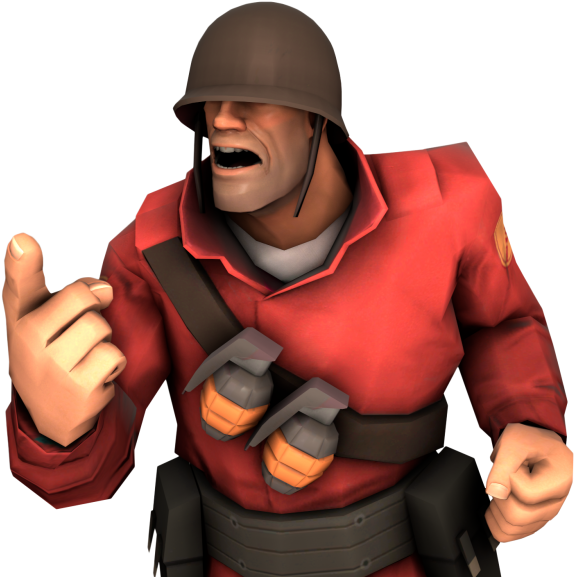 Download Png - Tf2 Soldier Black Box (627x600), Png Download