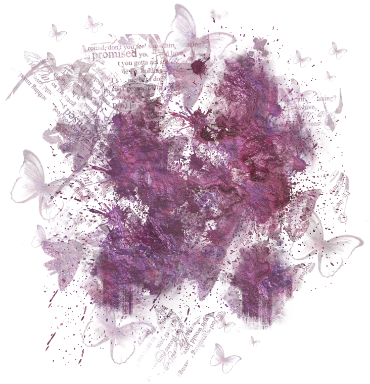 Butterfly Masked Texture Butterfly Masked Texture - Masking With Transparent Scrap Overlay Png Love (800x800), Png Download