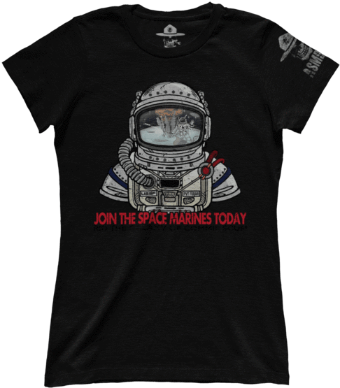 Join The Space Marines - Just Grab It Shirt (600x600), Png Download