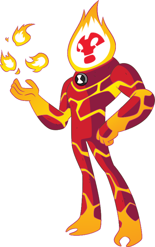 Heatblast Reboot Ben Wiki Fandom Powered By - Ben 10 Cartoon Network Heatblast (499x791), Png Download