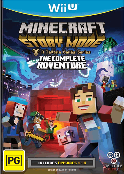 Story Mode The Complete Adventure - Minecraft Story Mode The Complete Adventure Wii U (600x600), Png Download