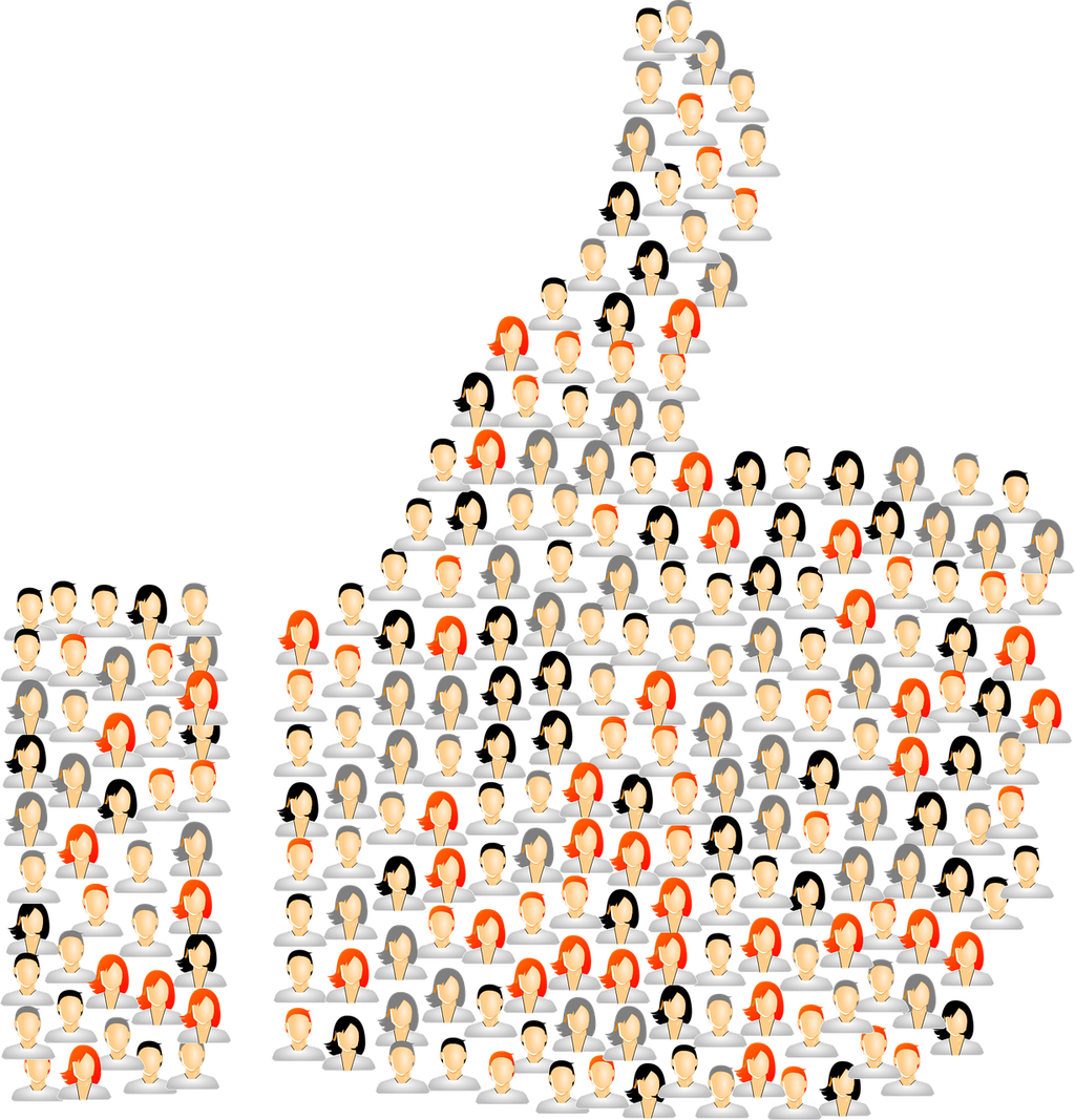 10 Golden Rules Of Mvp Summit Http - People Thumbs Up Png Vector (1024x1067), Png Download