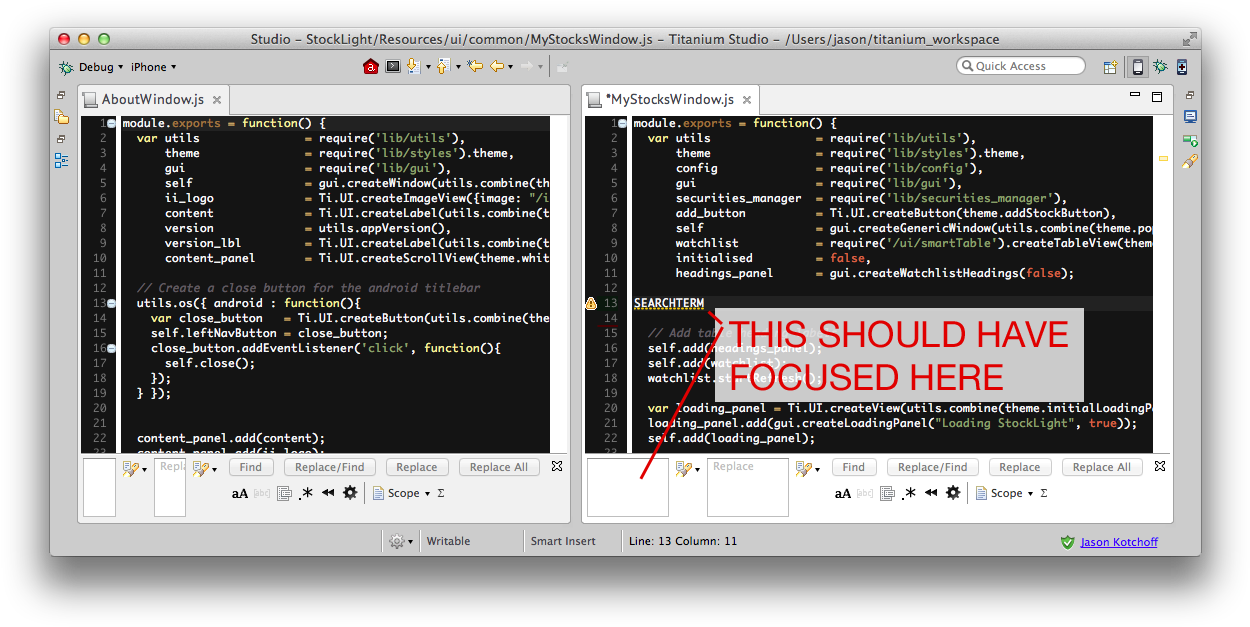 Studio Search Term Bug - Computer Program (1265x642), Png Download