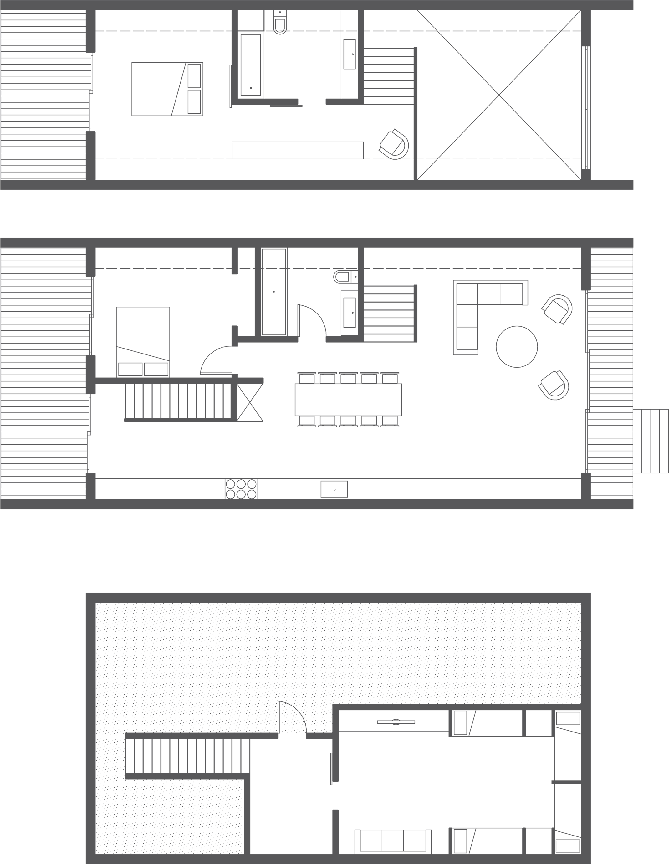 A-frame Cabin Maurice River Nj Lokal Hotel Cabin Floor - Floor Plan (2280x2940), Png Download