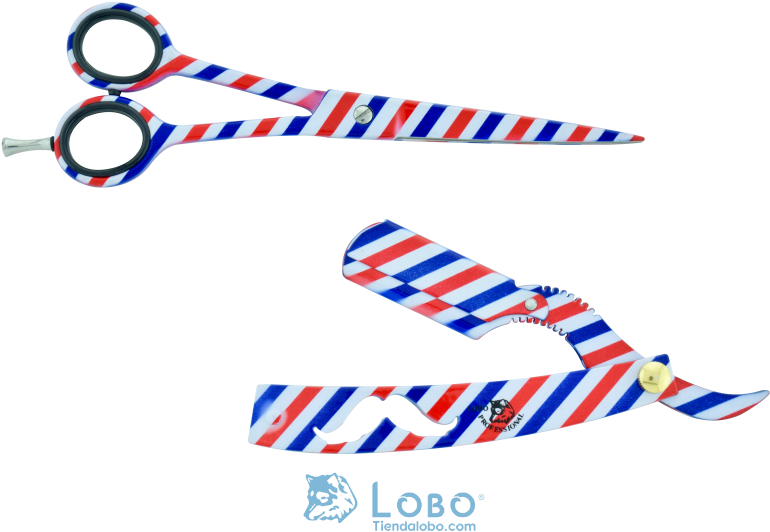 Juego De Portanavaja Y Tijera Para Barbero Profesional - Tijeras Para Barberos Profesionales (998x666), Png Download