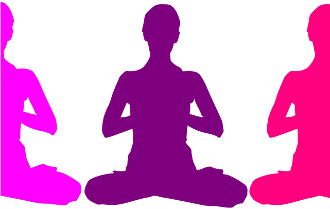 Meditation Clipart Yoga Poses - Gambar Background Power Point Tema Yoga (640x480), Png Download
