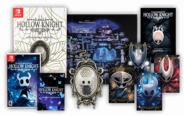 Hollow Knight Collector's Edition (741x469), Png Download
