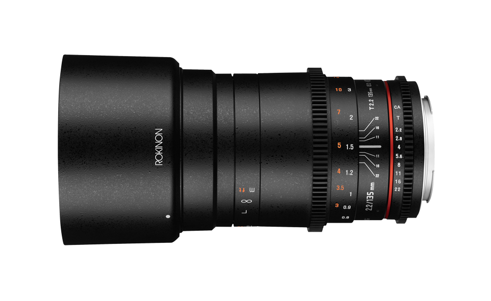Rokinon 135mm T2 - 135mm T2 2 Rokinon (1000x612), Png Download